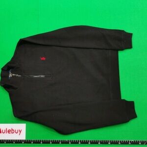 Polo Ralph Lauren Black Zip-Up Sweater